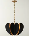 Visual Comfort Signature Danes Small Chandelier By Kate Spade New York In Matte Black