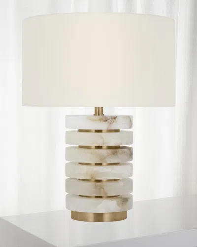 Visual Comfort Signature Diski Medium Table Lamp By Windsor Smith In Neutral