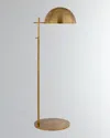 Visual Comfort Signature Dulcet Medium Pharmacy Floor Lamp By Kelly Wearstler In Antique Brass