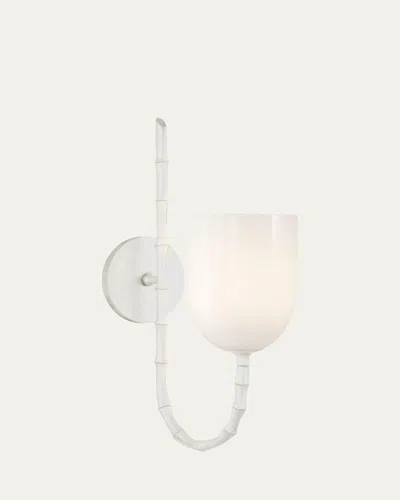 Visual Comfort Signature Edgemere Wall Light By Aerin In White