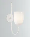 Visual Comfort Signature Edgemere Wall Light By Aerin In White