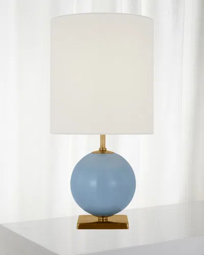 Visual Comfort Signature Elsie Small Table Lamp By Kate Spade New York In Blue