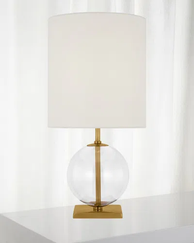 Visual Comfort Signature Elsie Small Table Lamp By Kate Spade New York In Clear Glass