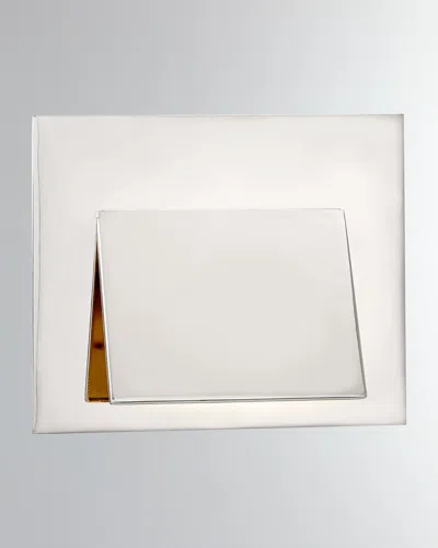 Visual Comfort Signature Esker Envelope Sconce By Kelly Wearstler In Polished Nickel