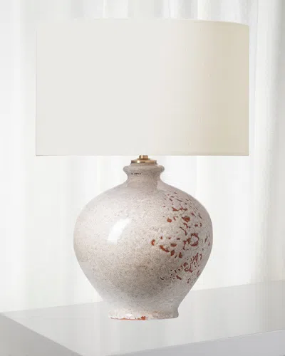 Visual Comfort Signature Gaios 13" Cordless Accent Lamp By Aerin In Pharaoh White