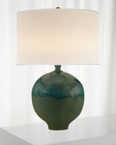 Visual Comfort Signature Gaios Table Lamp By Aerin In Green