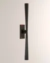 Visual Comfort Signature Galahad Linear Sconce By Thomas O'brien In Bronze