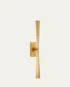 Visual Comfort Signature Galahad Linear Sconce By Thomas O'brien In Gold