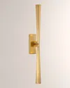 Visual Comfort Signature Galahad Linear Sconce By Thomas O'brien In Gold