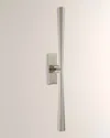 Visual Comfort Signature Galahad Linear Sconce By Thomas O'brien In Polished Nickel