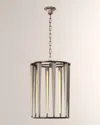 Visual Comfort Signature Galahad Medium Lantern By Thomas O'brien In Antique Nickel