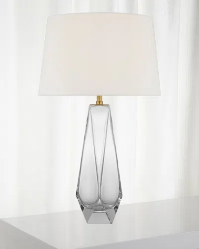 Visual Comfort Signature Gemma Medium Table Lamp By Chapman & Myers - 29" In Clear Glass