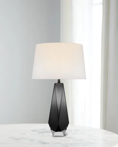 Visual Comfort Signature Gemma Medium Table Lamp By Chapman & Myers - 29" In Gray