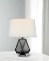 Visual Comfort Signature Gemma Small Table Lamp By Chapman & Myers - 16.5" In Gray