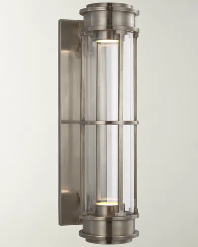 Visual Comfort Signature Gracie 19" Linear Sconce By Chapman & Myers In Gray