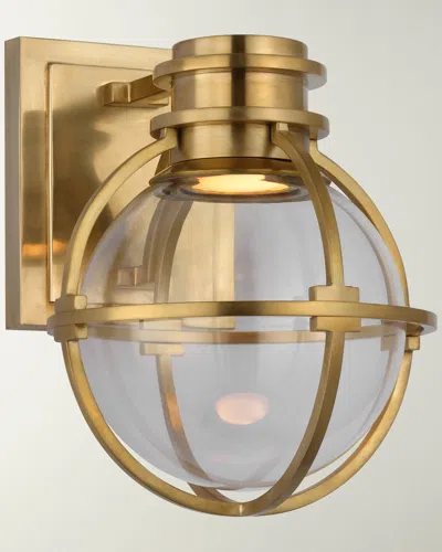 Visual Comfort Signature Gracie Single Sconce By Chapman & Myers In Gold