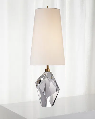 Visual Comfort Signature Halcyon Accent Table Lamp By Kelly Wearstler In Crystal