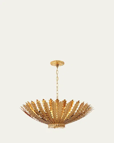Visual Comfort Signature Hampton Medium Chandelier By Aerin In Gold