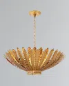 Visual Comfort Signature Hampton Medium Chandelier By Aerin In Gold
