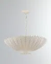 Visual Comfort Signature Hampton Medium Chandelier By Aerin In White