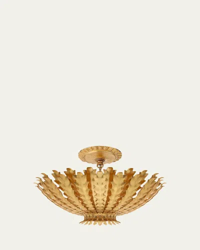 Visual Comfort Signature Hampton Mini Chandelier By Aerin In Gold