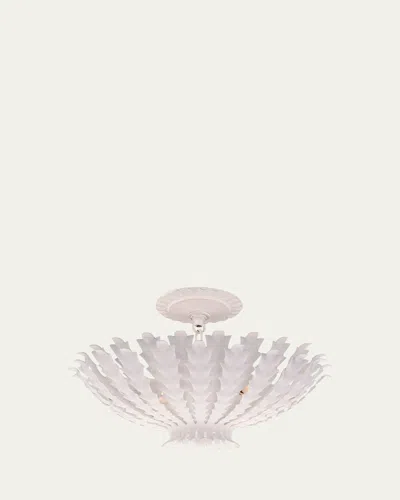 Visual Comfort Signature Hampton Mini Chandelier By Aerin In White