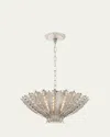 Visual Comfort Signature Hampton Small Chandelier By Aerin In Silver