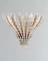 Visual Comfort Signature Hampton Wall Light By Aerin In Burn Slv Leaf