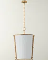 Visual Comfort Signature Hastings Medium Pendant By Carrier And Company In Gold