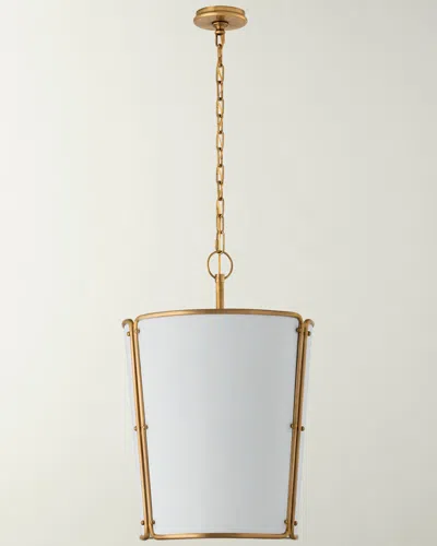 Visual Comfort Signature Hastings Medium Pendant By Carrier And Company In Gold