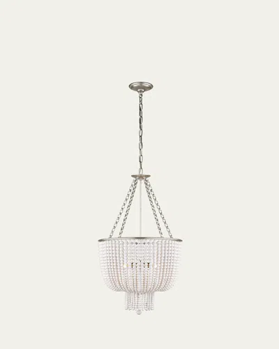 Visual Comfort Signature Jacqueline Chandelier By Aerin In White