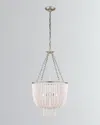Visual Comfort Signature Jacqueline Chandelier By Aerin In White