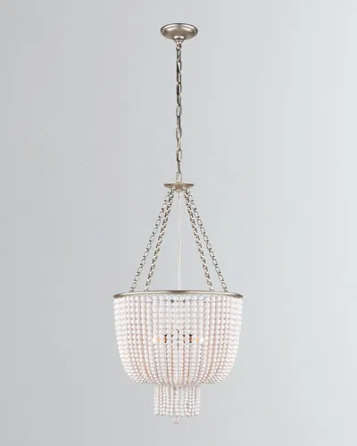 Visual Comfort Signature Jacqueline Chandelier By Aerin In White