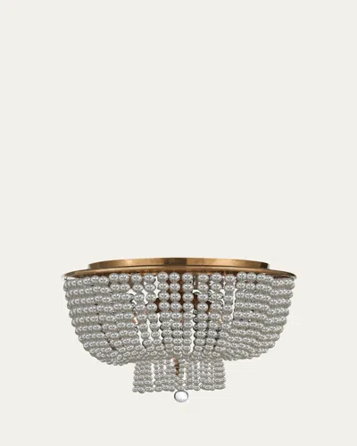 Visual Comfort Signature Jacqueline Flush Mount By Aerin In Gold