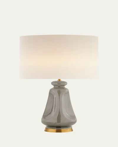 Visual Comfort Signature Kapila Table Lamp By Aerin In Gray