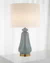 Visual Comfort Signature Kapila Table Lamp By Aerin In Light Blue