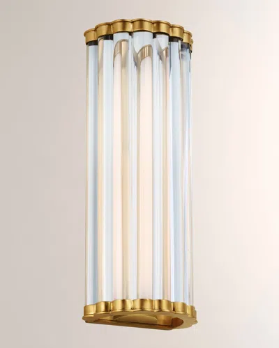 Visual Comfort Signature Kean 14" Sconce By Chapman & Myers In Gold