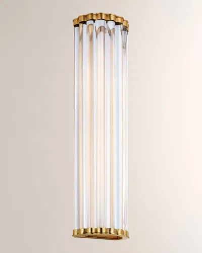 Visual Comfort Signature Kean 21" Sconce By Chapman & Myers In Antique-burnished Brass