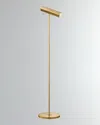 Visual Comfort Signature Lancelot Pivoting Floor Lamp By Aerin In Gold