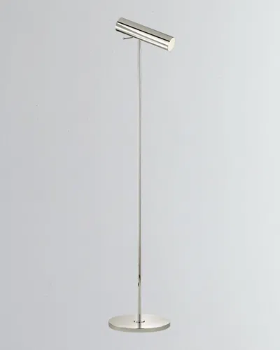 Visual Comfort Signature Lancelot Pivoting Floor Lamp By Aerin In Silver