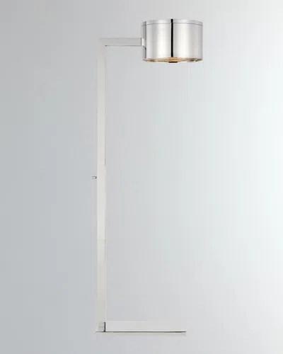 Visual Comfort Signature Larchmont Floor Lamp By Kelly Wearstler In Polished Nickel