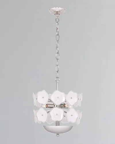 Visual Comfort Signature Leighton Small Chandelier In Gray