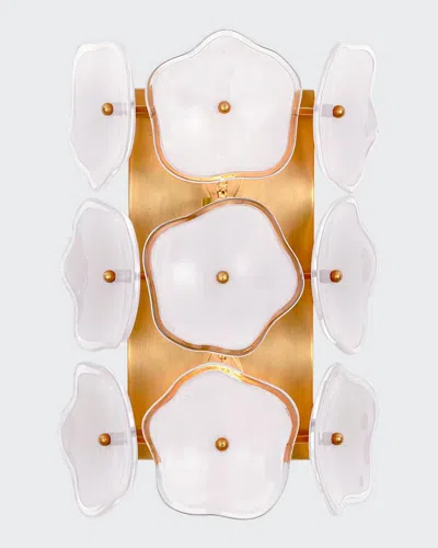 Visual Comfort Signature Leighton Small Sconce In Gold