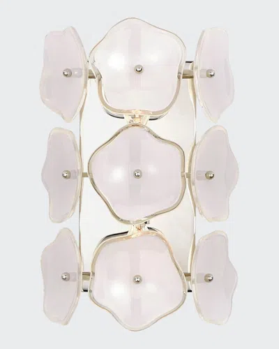 Visual Comfort Signature Leighton Small Sconce In Purple
