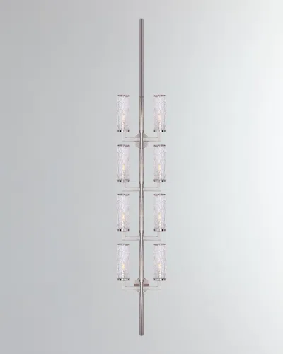 Visual Comfort Signature Liaison Statement Sconce By Kelly Wearstler In Polished Nickel