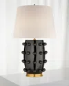 Visual Comfort Signature Linden Medium Lamp By Kelly Wearstler In Black