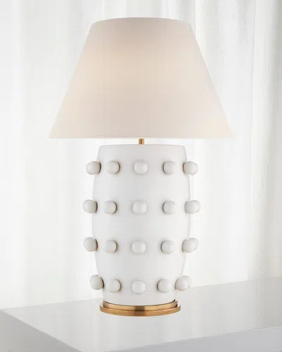 Visual Comfort Signature Linden Table Lamp By Kelly Wearstler In White
