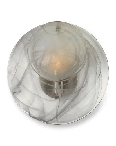 Visual Comfort Signature Loire Small Sconce By Aerin In Silver