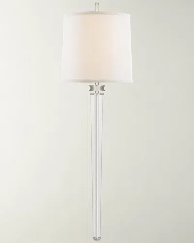 Visual Comfort Signature Lyra Large Tail Sconce By Thomas O & Apos;brien In White