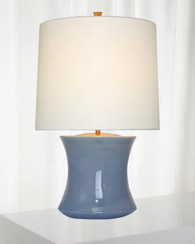 Visual Comfort Signature Marella Accent Lamp By Aerin In Blue